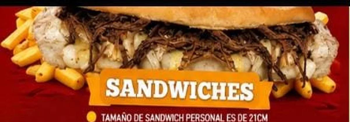 Sándwich de Cuabanitos Express con papas